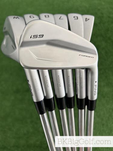 Ping i59 Forged Iron Set 4-W / NS Pro Modus Tour 105 Extra Stiff