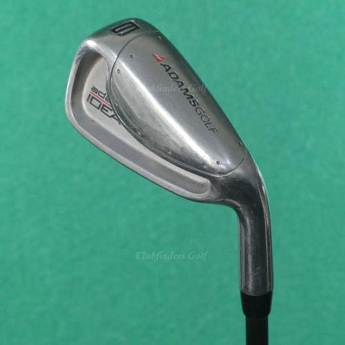 Adams Original Idea Single 6 Iron Factory Aldila Supershaft Graphite Stiff