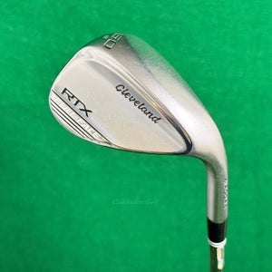Cleveland RTX Zipcore Full-Face Chrome 60-9 60 Lob Wedge DG Spinner TI Wedge