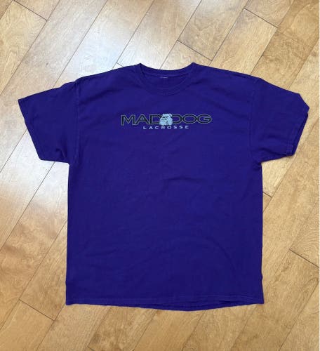 Mad Dog San Diego Seals Lacrosse Purple Tshirt