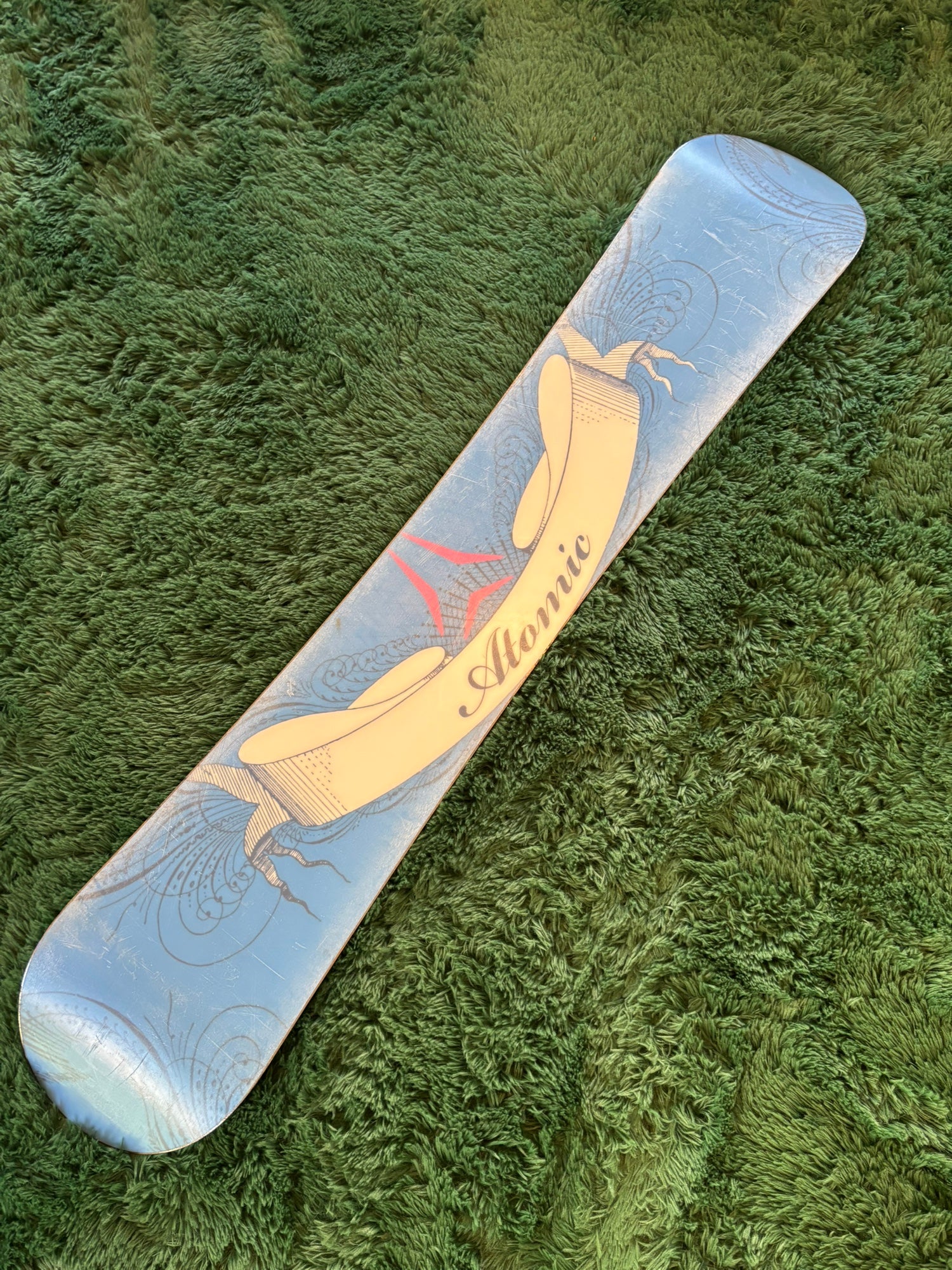 burton atomic snowboard Atomic Enemy 151 cm Snowboard | SidelineSwap