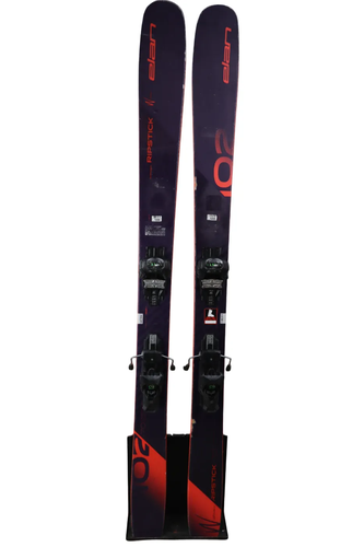 USED 2019 Elan Ripstick 102 Skis 170cm with Tyrolia Attack 13 Bindings