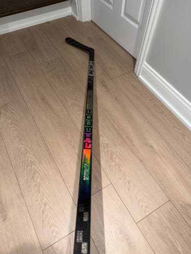 Senior CCM Ribcor Trigger 8 Pro Chrome Left Hand Hockey Stick P29 85 Flex
