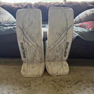 31" Bauer Vapor 3X Pro Goalie Leg Pads (Used)