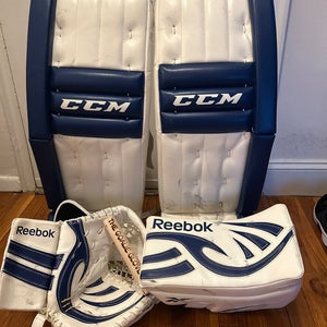31" CCM Retro Flex 550 Regular Goalie Full Set (Used)
