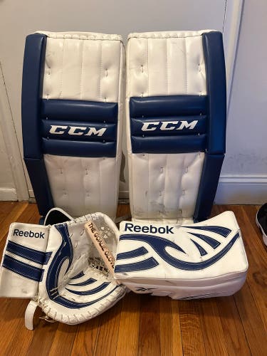 31" CCM Retro Flex 550 Regular Goalie Full Set (Used)