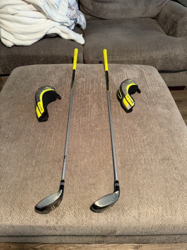 Cobra Baffler T Rail 3H 19* & 4H 22*  Tour AD 65g  Graphite Stiff Flex