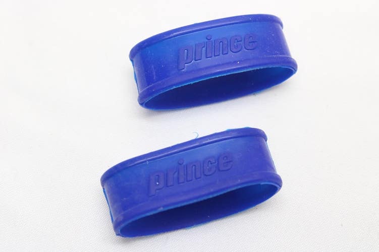 PRINCE (COLORED) RUBBER GRIP BAND FOR TENNIS RACQUETS (USED) QTY: 2