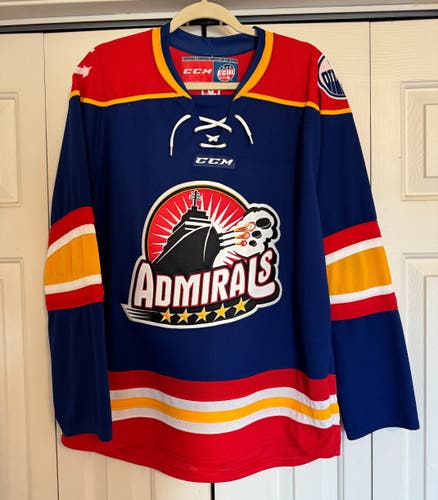 Norfolk Admirals Jersey ECHL Medium Hockey