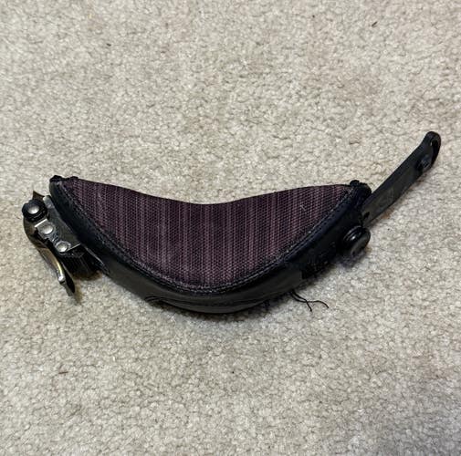 Burton Cartel Snowboard binding Right Toe Cap Strap Large Black