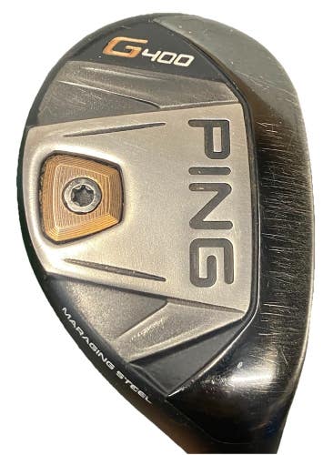 Ping G400 4 Hybrid 22* RH Men's 70g Alta CB Stiff Graphite 39" Velvet Grip Nice