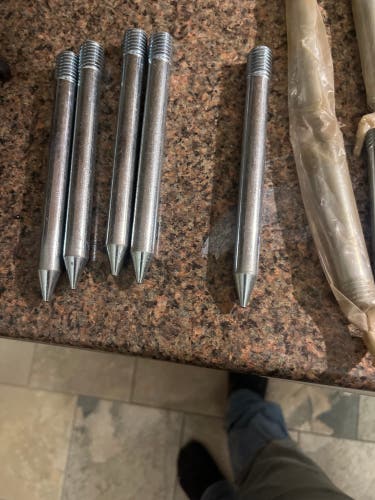 Champro (New) replacement metal spikes for rubber and homeplate.