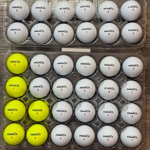 36 Pinnacle Distance Golf Balls - 5A/4A Condition