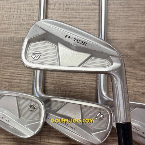 2024 Taylormade P7CB Iron Set 4-PW / Dynamic Gold Mid Steel, Stiff (173)
