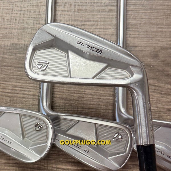 2024 Taylormade P7CB Iron Set 4-PW / Dynamic Gold Mid Steel, Stiff (173)