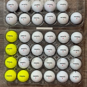 35 Pinnacle Rush Golf Balls - 5A/4A Condition