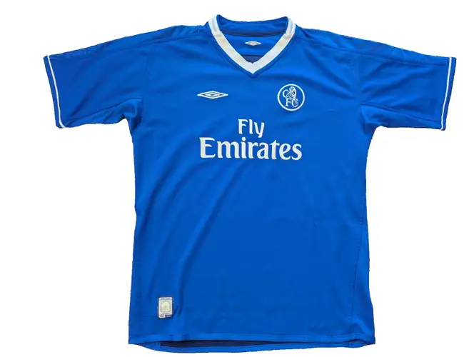 Chelsea 03/05 Vintage reversible Home kit/jersey youth XL - boys 2003/2005