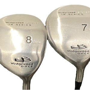 Wedgewood Silver IR Hybrid Set 7h 34* And 8h 38* RH Senior Graphite Nice Grips
