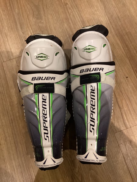 Youth Bauer Supreme One80 10" Shin Pads (Used)