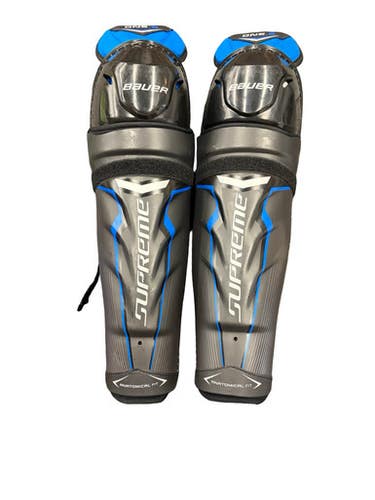 Used Bauer ONE.8 Senior Shin Guards Black 16" 10299-S000307065