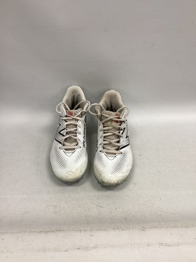 Used New Balance FREEZE LAX Cleats Mens White Senior 5 11851-S000043333