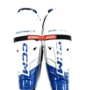 Used CCM NEXT SHIN GUARD Junior Shin Guards White 12" 11860-S000304875