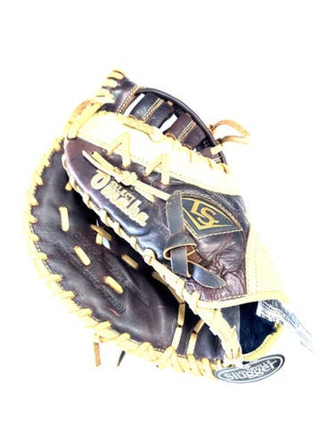Used Louisville Slugger OMAHA BB/SB First Base LH Throw Brown 12" 11860-S000304836