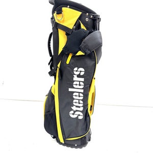 Used Wilson STEELERS Mens Stand Bag Black 11860-S000304825
