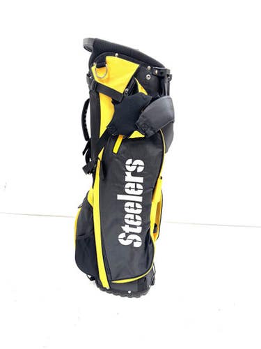 Used Wilson STEELERS Mens Stand Bag Black 11860-S000304825