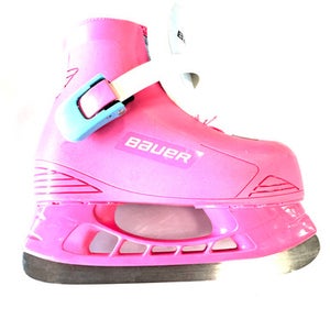 Used Bauer 8/9 Girls Softboot Skate Pink Youth 08.0 11860-S000304827