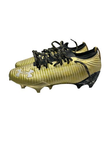 Under Armour gold cleats size 9.5 UA Blur Pro GLDN CHLD Men main image 2