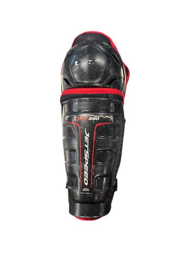 Used JETSPEED FT350 Catchers Leg Guards Black T-Ball 11863-S000025308