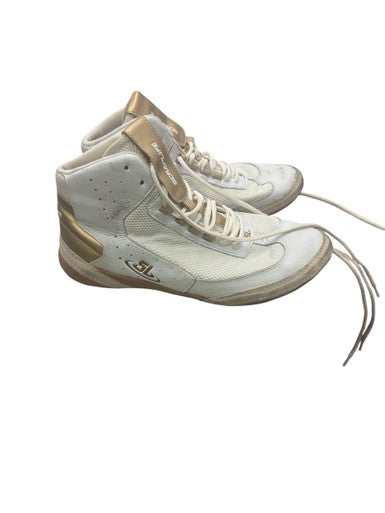 Used Wrestling Shoes White Senior 10 11863-S000025284