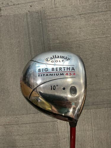 Used Callaway BIG BERTHA TITANIUM 454 Mens Driver RH 10.0 Degree 11614-S000231458