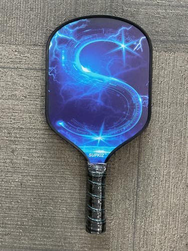 Used SUPKIZ PICKLEBALL PADDLE Pickleball Racquet Royal Blue 11614-S000231441