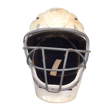 Used Easton FUNDAMENTAL Catchers Helmet w/Mask White SM 11760-S000088304