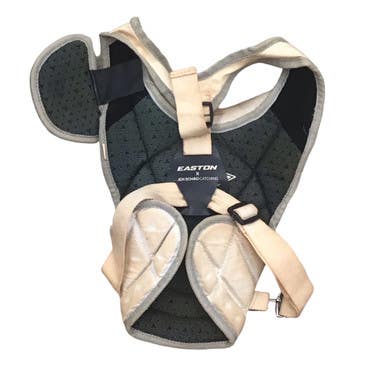 Used Easton CHEST PROTECTOR Catchers Chest Protector White Junior 11760-S000088303