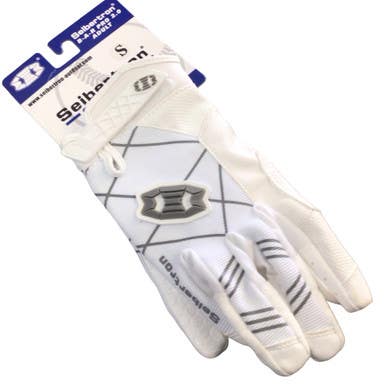 Used SEIBERTRON BATTING GLOVES BB/SB Batting Gloves White SM 11760-S000088299