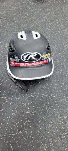 Used Rawlings 6 3/8 - 7 1/8 Batting Helmet No Mask None One Size 11497-S000155687