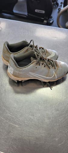 Used Nike 4 BB/SB Cleats Grey Junior 04 11497-S000155684