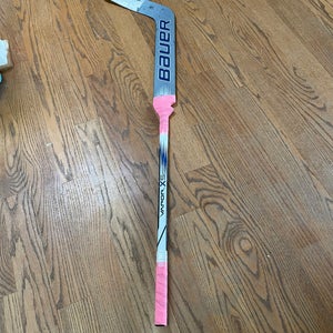 Intermediate custom trigger grip Bauer Vapor X5 Pro Regular Goalie Stick 23" Paddle Pro Stock(used