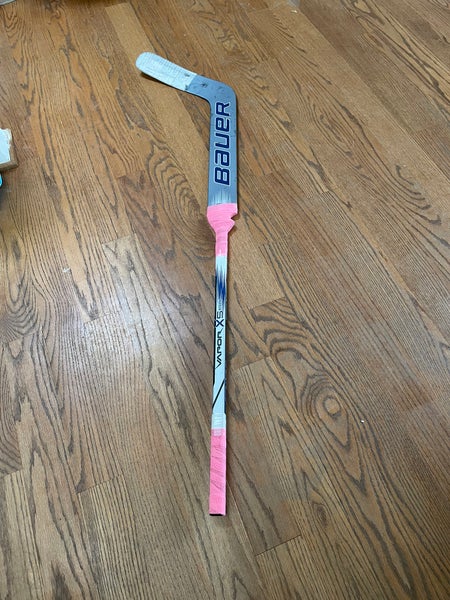 Intermediate custom trigger grip Bauer Vapor X5 Pro Regular Goalie Stick 23" Paddle Pro Stock(used