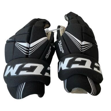 Used CCM TACKS 3092 Intermediate Gloves Black 10" 11883-S000157757