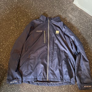 Notre dame Blue Men's XL CCM Jacket (Used)