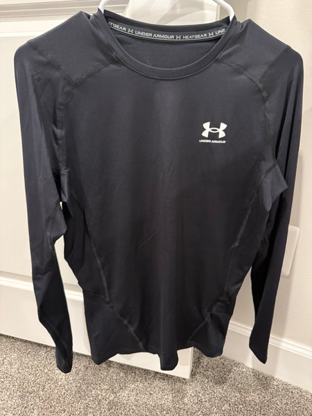Black Large Men's Under Armour Compression (New)