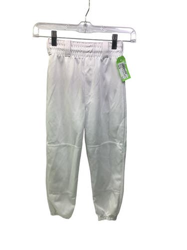 Used Rawlings WHITE BB PANT BB/SB Pant Boys White SM 11347-S000264417