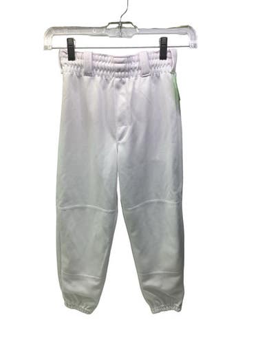 Used Rawlings WHITE BB PANT BB/SB Pant Boys White SM 11347-S000264420