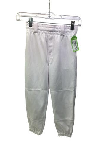 Used Rawlings WHITE BB PANT BB/SB Pant Boys White SM 11347-S000264419