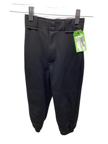 Used Rawlings BLACK BB PANT BB/SB Pant Boys Black XXS 11347-S000264418