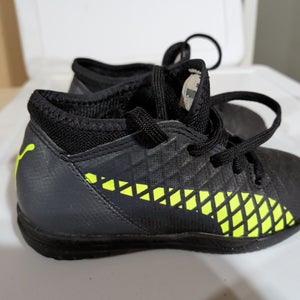 Black Unisex 10K (Toddler) Puma Future 18.4 IT Cleats (Used)